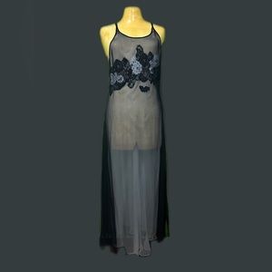 🖤🩶🤍Sheer Victoria's Secret Slip Dress🤍🩶🖤